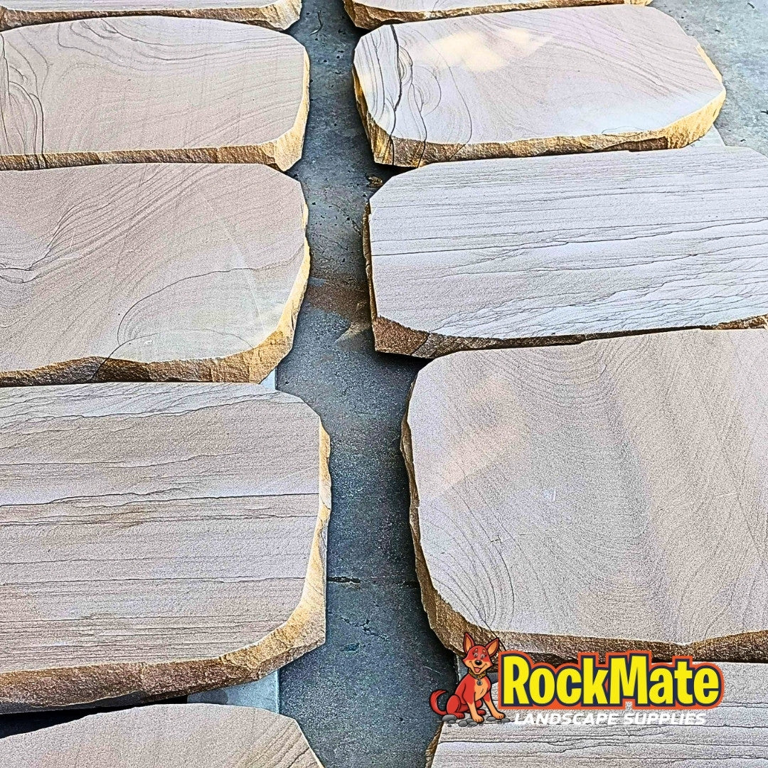 Kashmiri Sandstone Organic Steppers