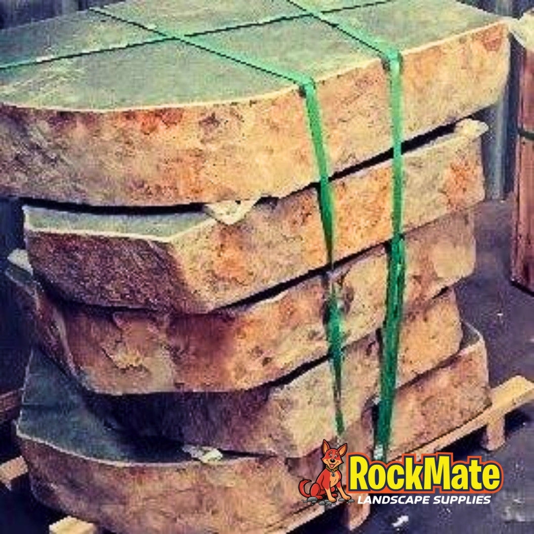 Kashmiri Edged Basalt Steps