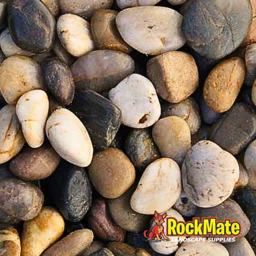 Kashmiri Mixed Polished Pebbles 20kg Bag