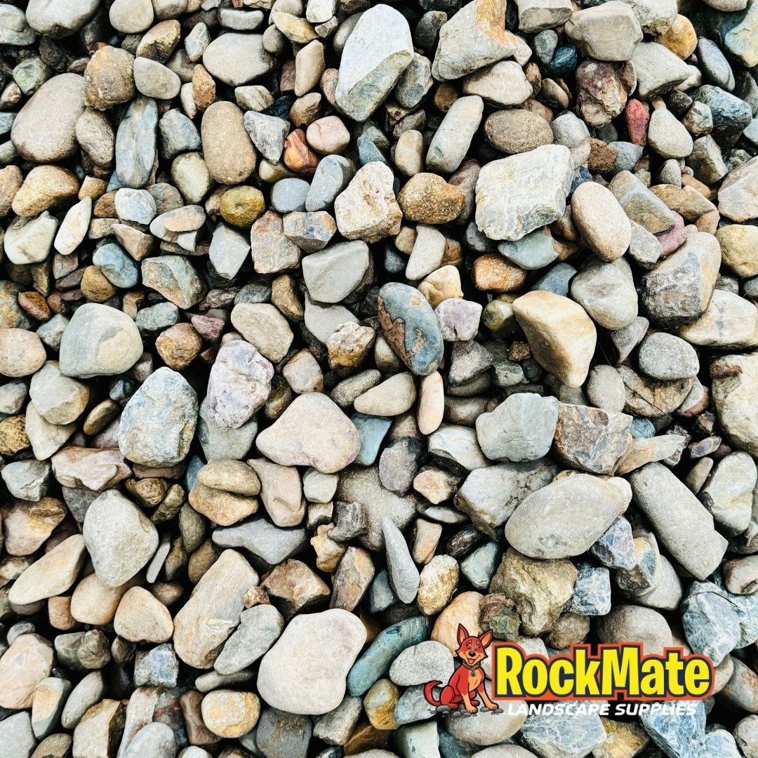 RIVER ROCK 25MM - 75MM DECORATIVE GRAVEL