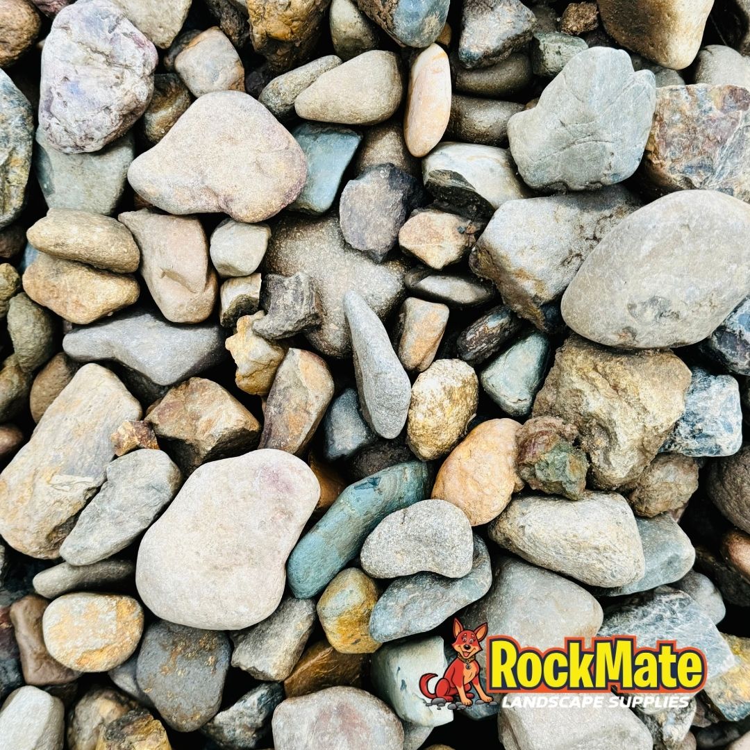 RIVER ROCK 25MM - 75MM DECORATIVE GRAVEL