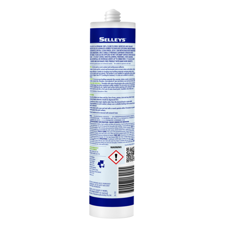 Selleys 655FC Adhesive Sealant Clear