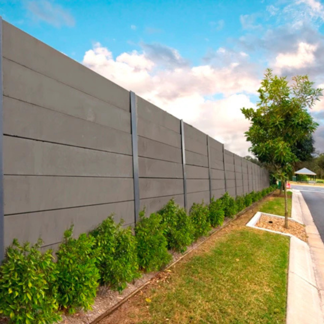 Smooth Plain Charcoal 2 bar Concrete Sleeper