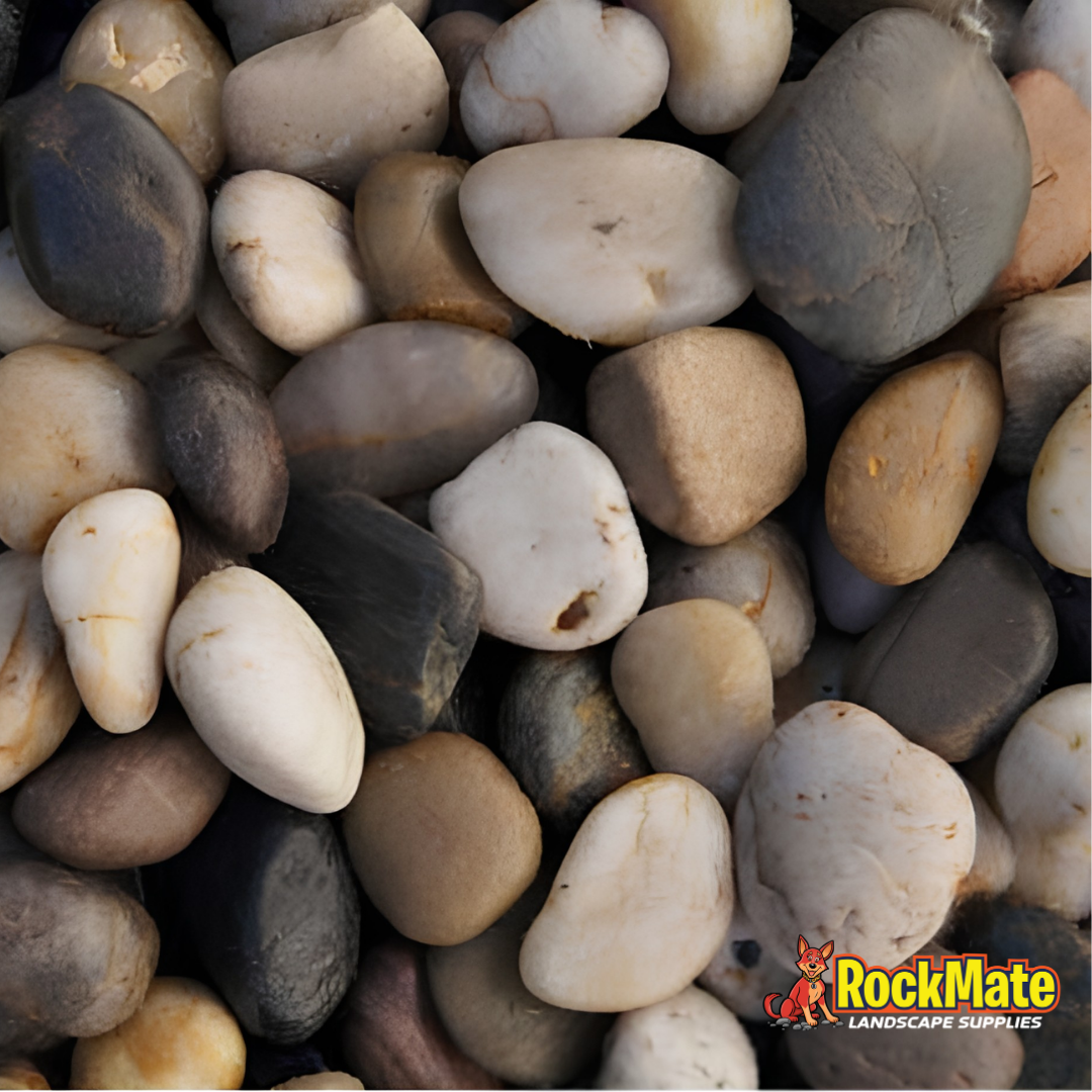 Kashmiri Mixed Polished Pebbles 20kg Bag