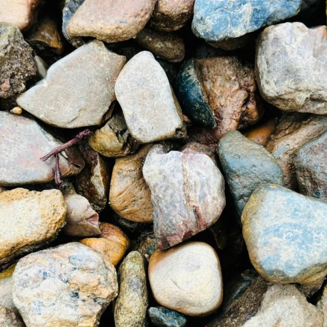 RIVER ROCK 20MM - 40MM DECORATIVE GRAVEL