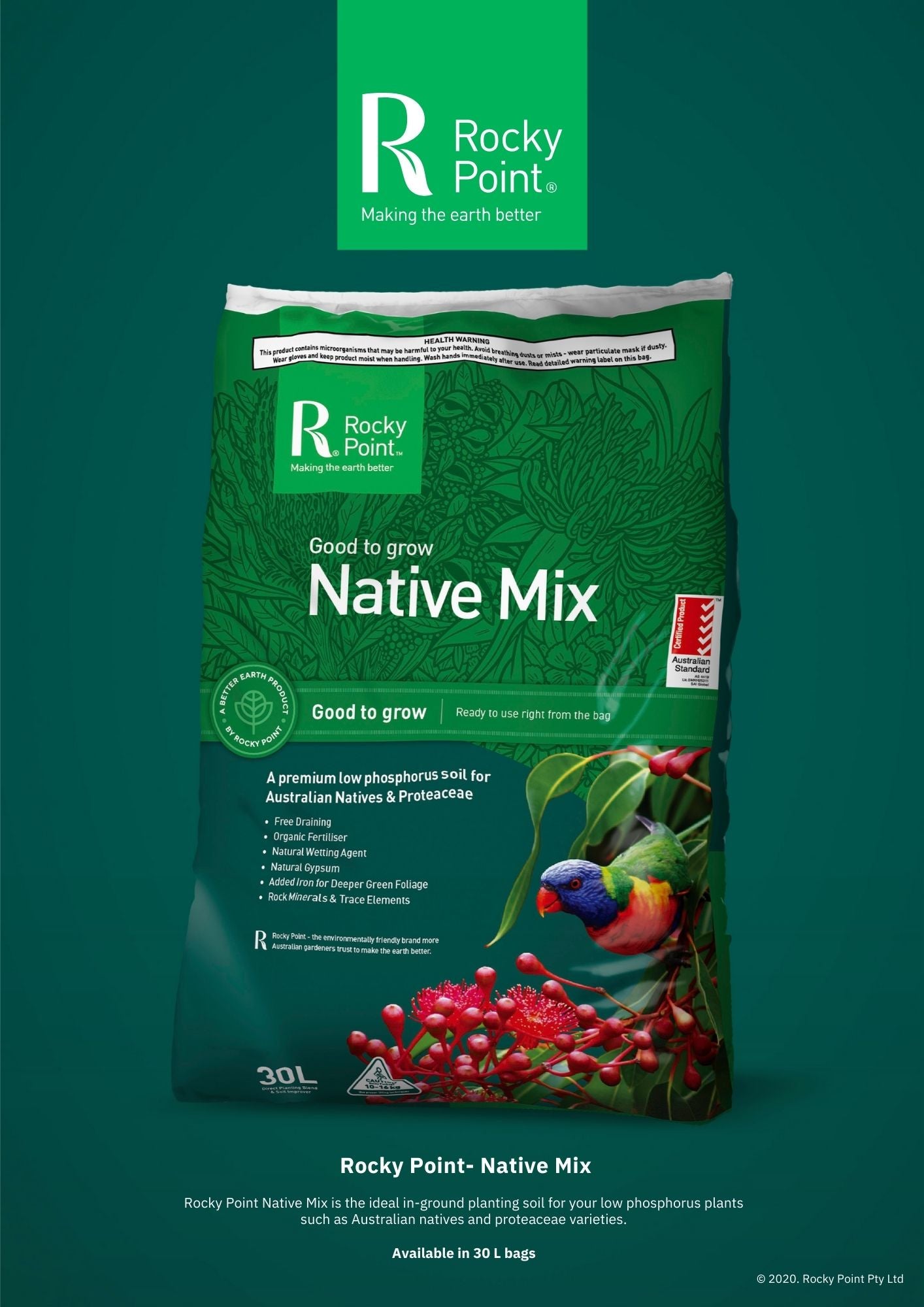 NATIVE MIX 30L BAG
