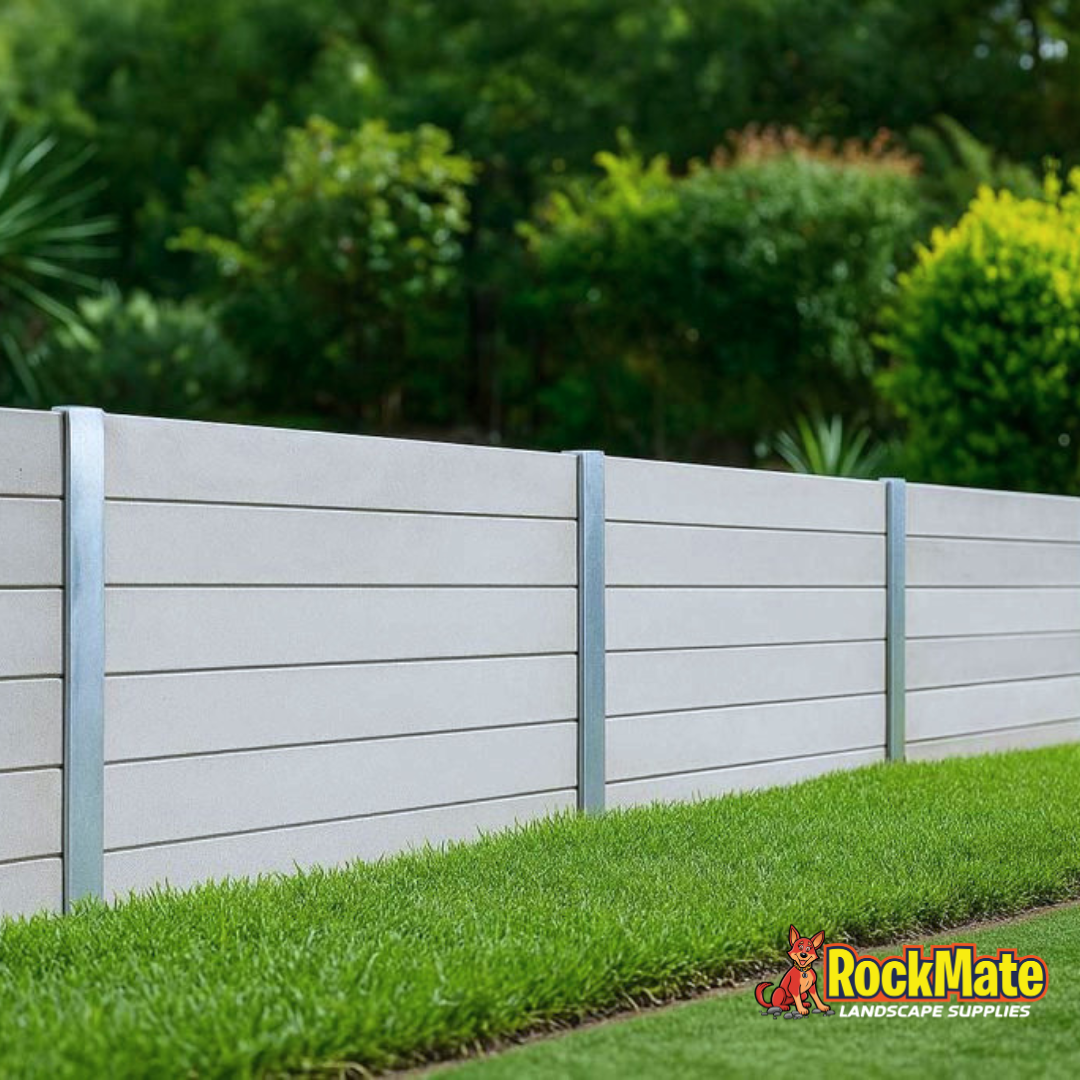 Smooth Plain Grey Concrete Sleeper