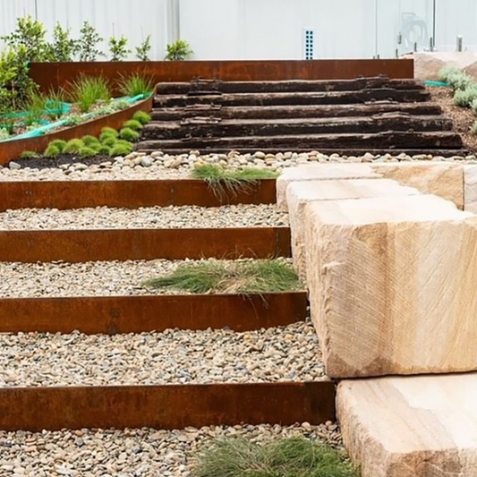 Shapescaper REDCOR® GARDEN EDGING 230MM x 2.4M - 2.5MM STEEL
