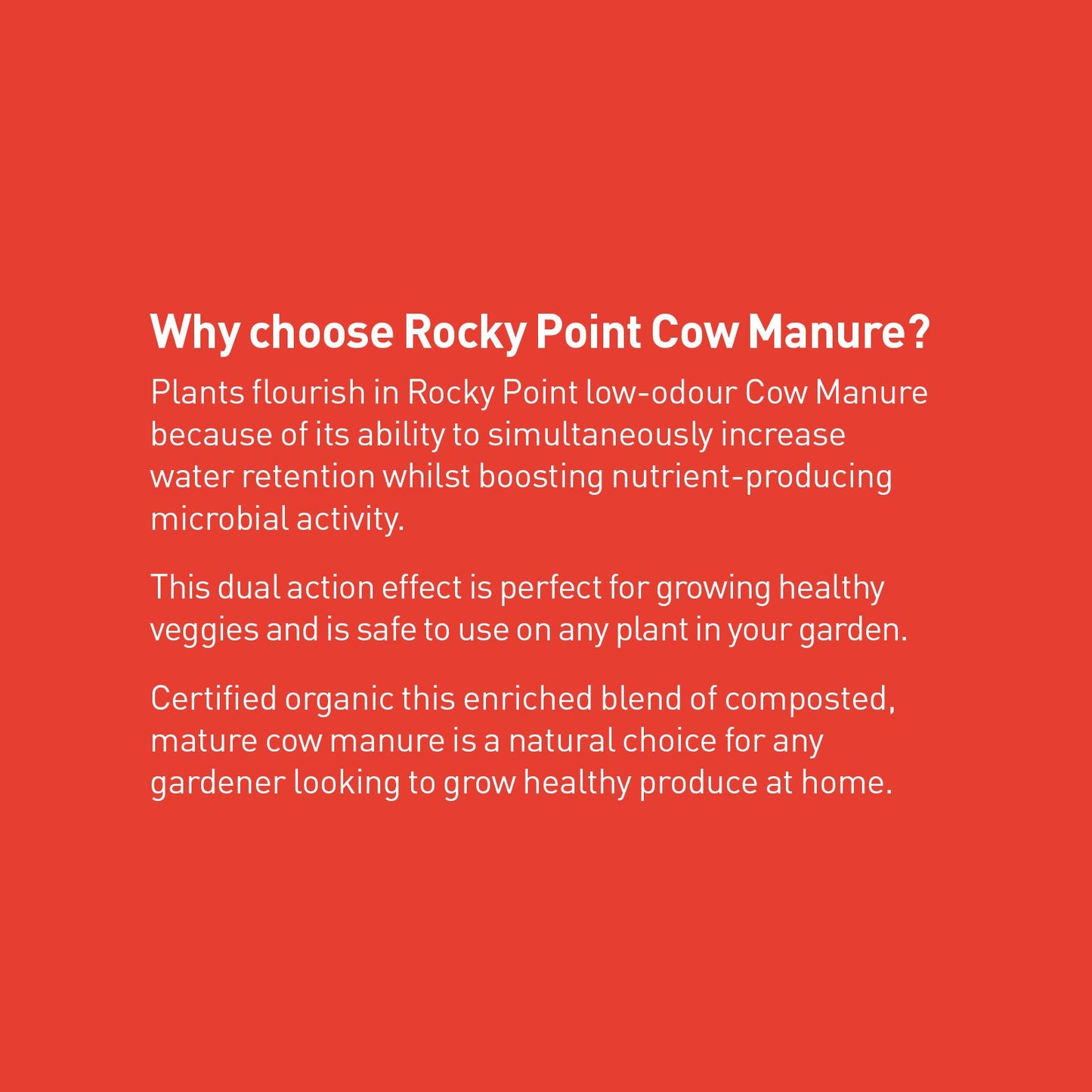 COW MANURE 30L BAG
