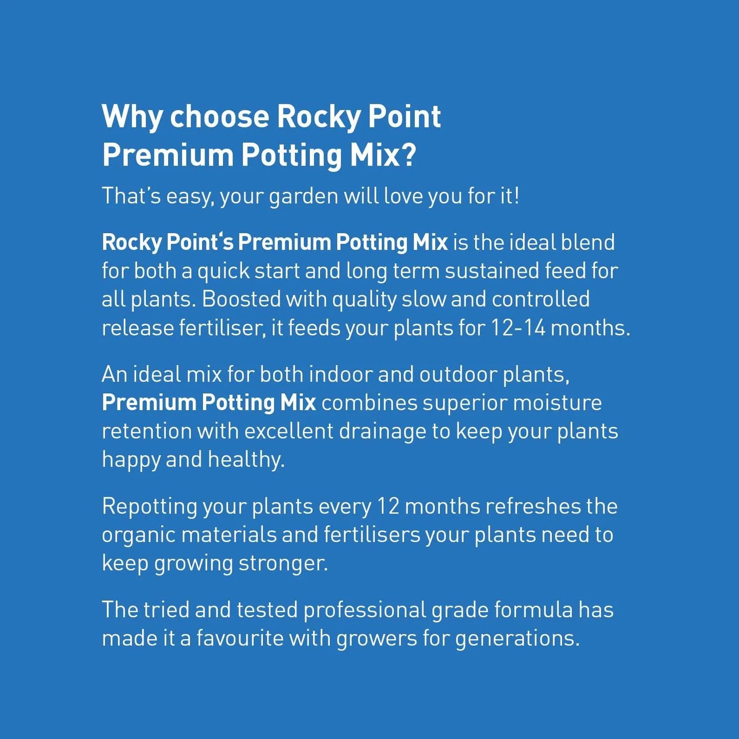 Premium Potting Mix 60L