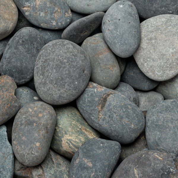 Kashmiri Black Quartz Natural Pebbles 10kg Bag