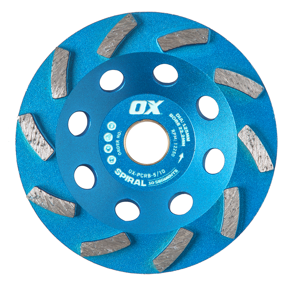 OX Pro PCR Radial Segment Cup Wheel - 10 Segments