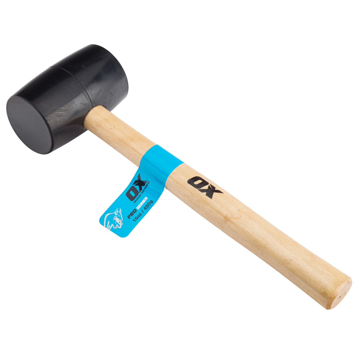 OX Pro One Piece Rubber Mallet