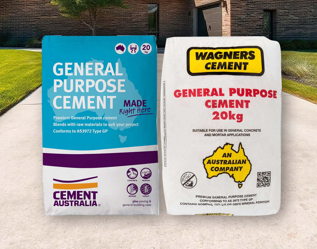 A bag of GP cement