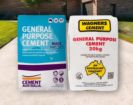 A bag of GP cement