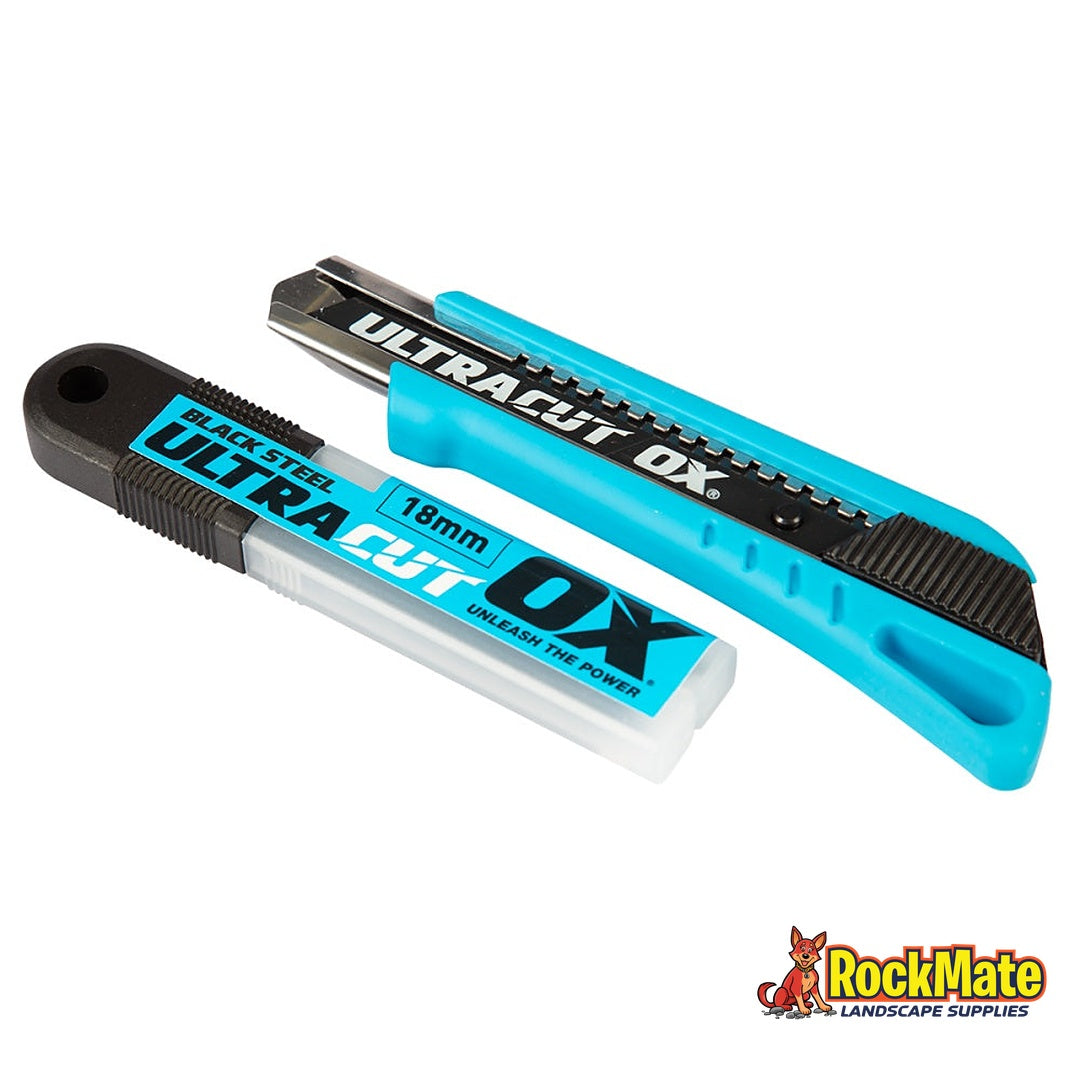OX Pro Slide Lock Knife + Blade Combo - 18mm