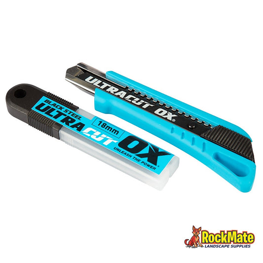 OX Pro Slide Lock Knife + Blade Combo - 18mm