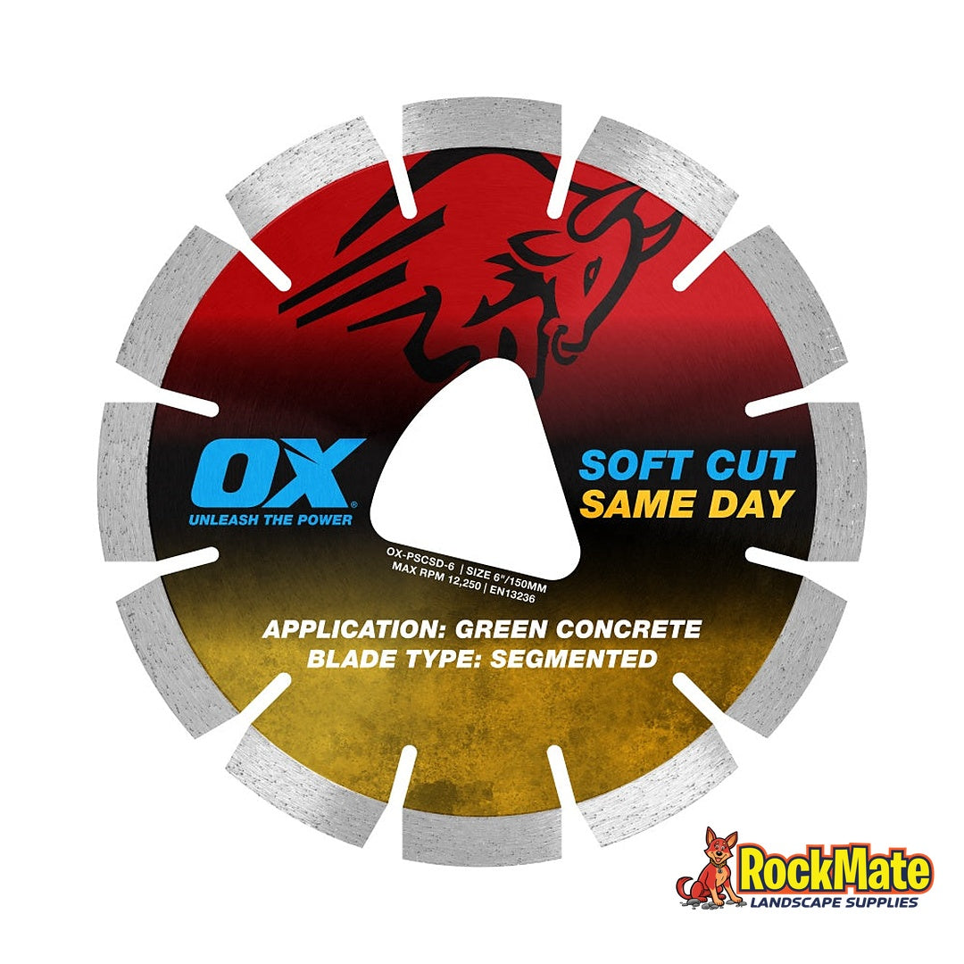 OX Pro Soft Cut Same Day Diamond Blade