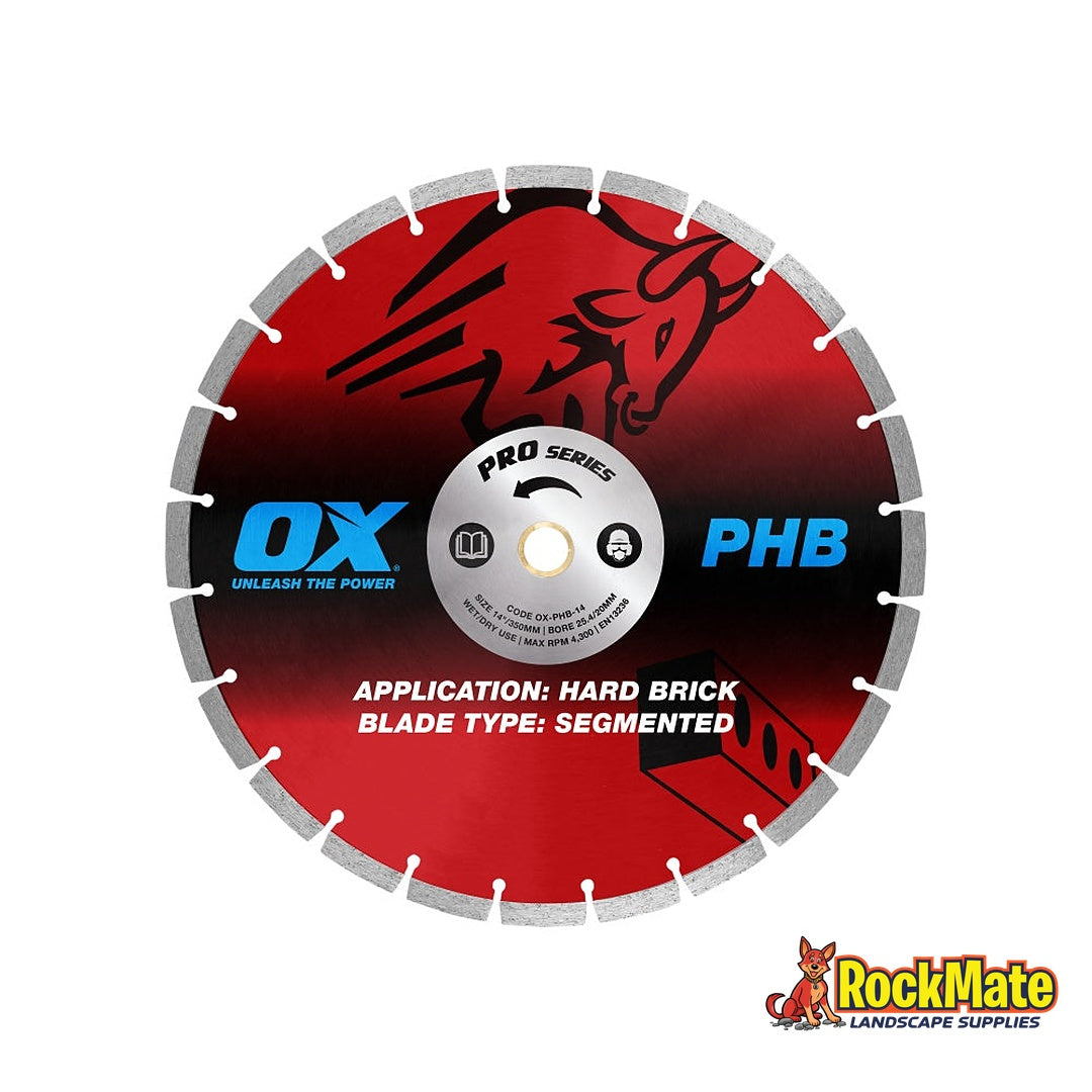 OX Professional PHB Bench Saw Diamond Blade - Hard