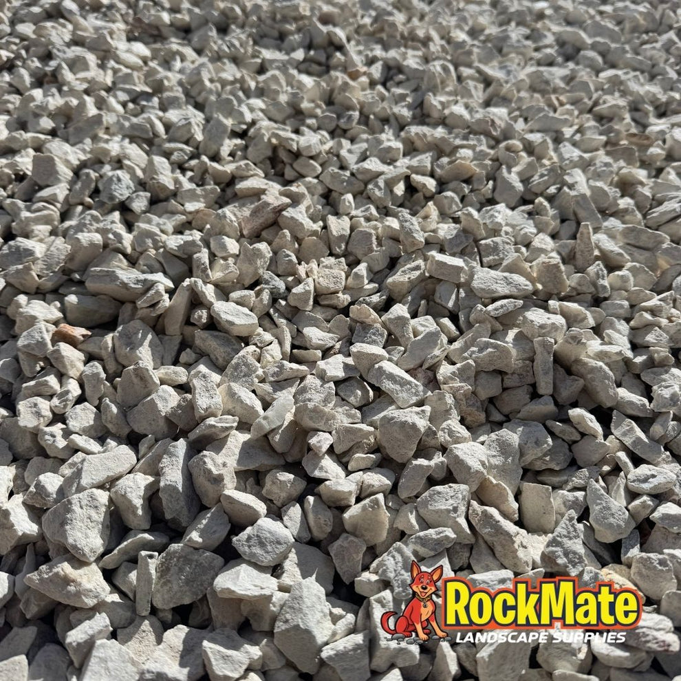 White Grava Rocks WHITE IVORY 20MM DECORATIVE GRAVEL – RockMate