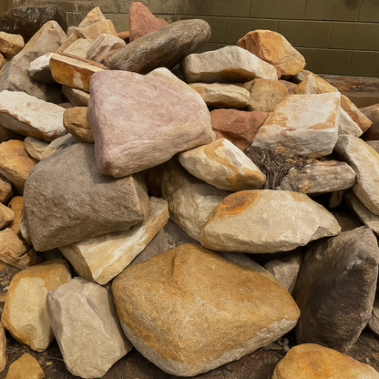 MANHANDABLE SIZE ROCK