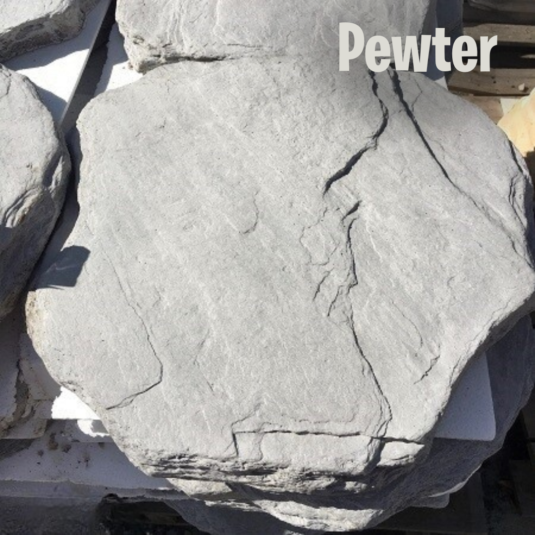 MyStone Bushrock Stepper - Pewter