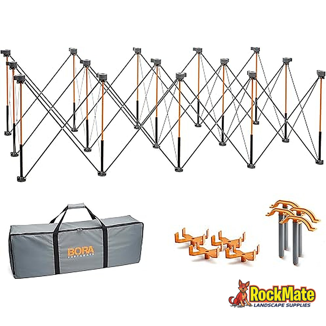 BORA Centipede 4 X-Cups, 4 Clamps, C/S Bag