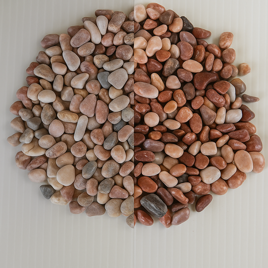 Kashmiri PINK NATURAL PEBBLES