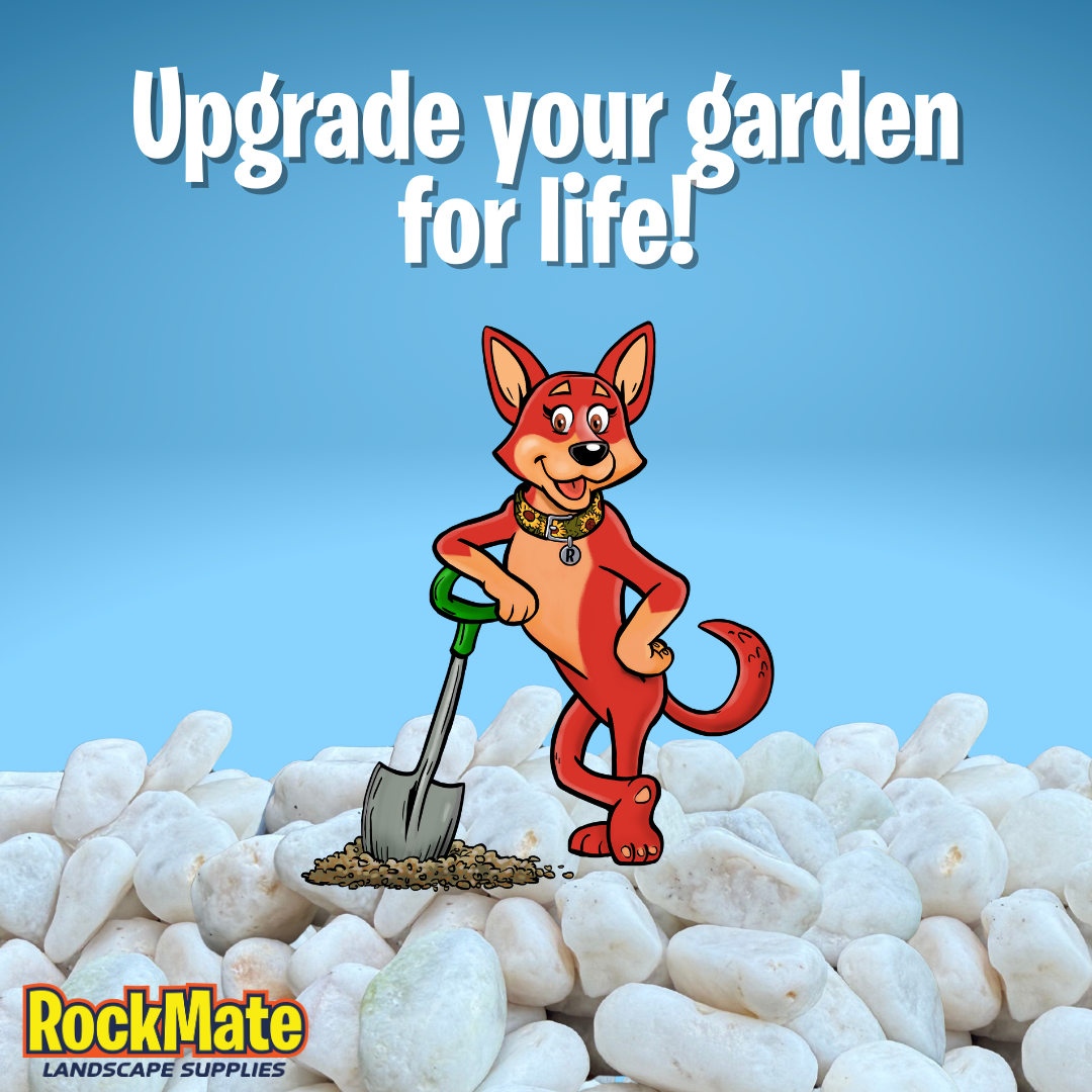 Snow White Pebbles - 20kg Bag