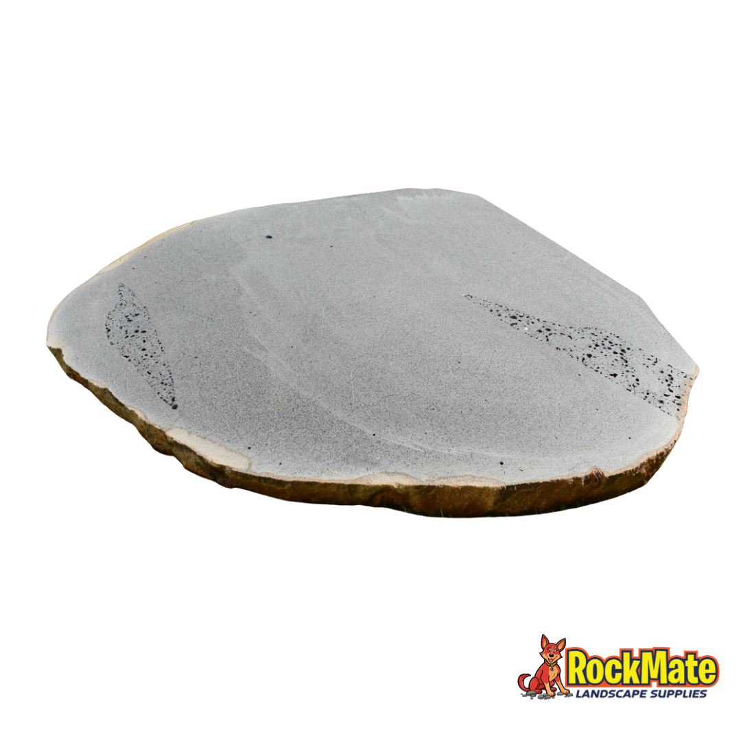 Kashmiri Bluestone Organic Round Steppers