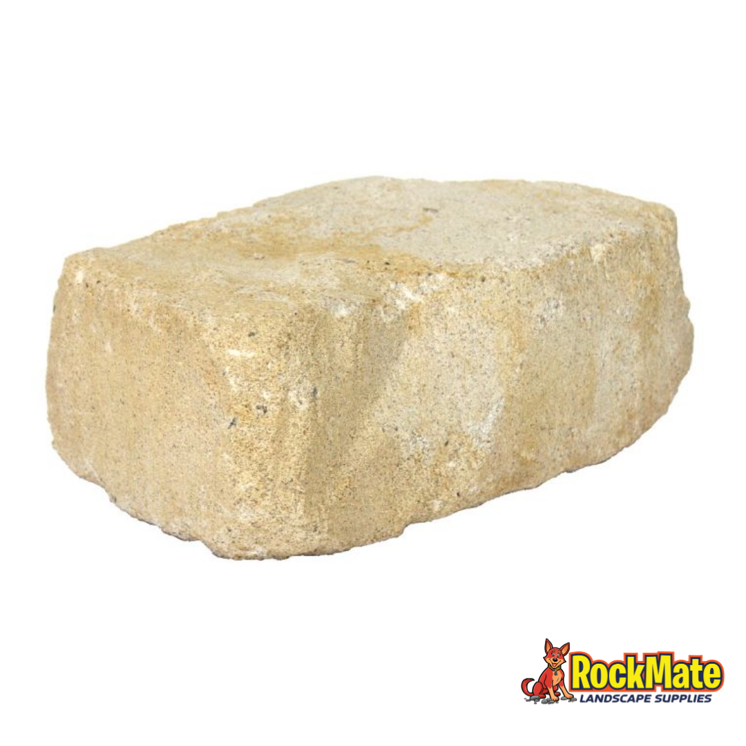 Apex Masonry Boldstone Block - Gold Blend