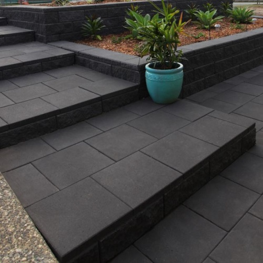 National Masonry Esplanade Standard Paver - Charcoal