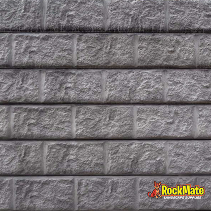 Block pattern Charcoal Concrete Sleeper
