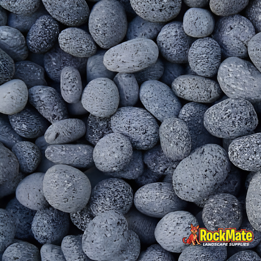 Kashmiri Charcoal Lava Pebble