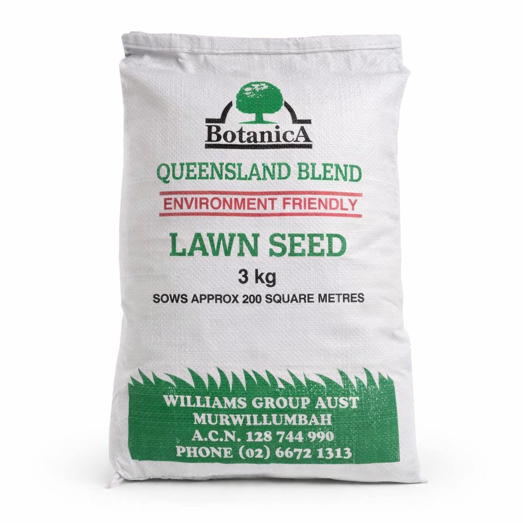 Botanica QLD Blend Lawn Seed - 3kg