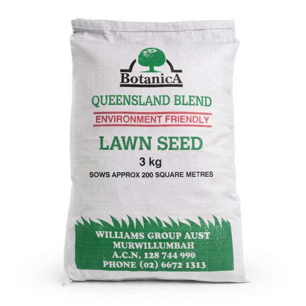 Botanica QLD BLEND LAWN SEED 3KG