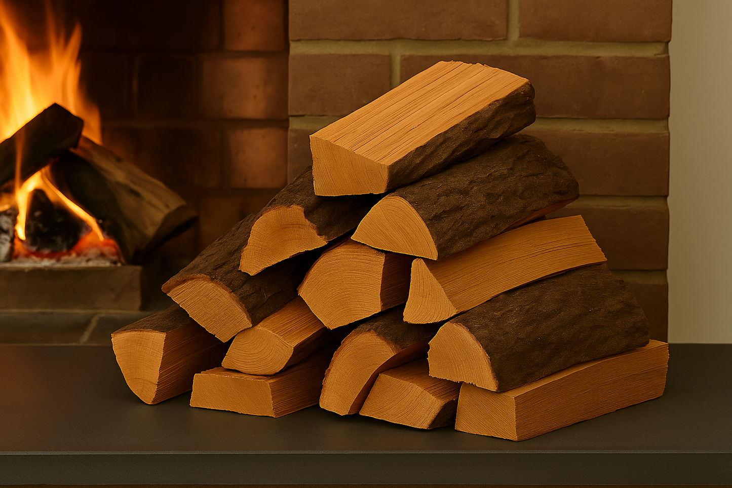 FIRE WOOD TIMBER SPLIT