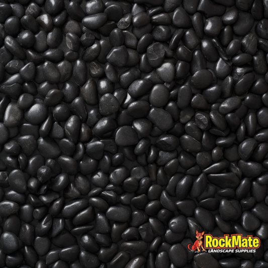 Kashmiri Cloudy Black Natural Pebbles
