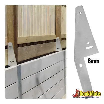 Fence Brackets w/ nuts & bolts - 3mm