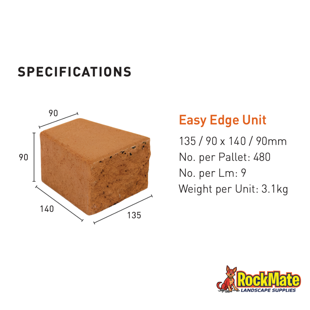Apex Masonry Easy Edge Garden Edging Blocks - Canyon