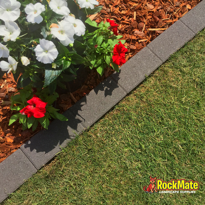 National Masonry Edgepave Concrete Pavers - Charcoal