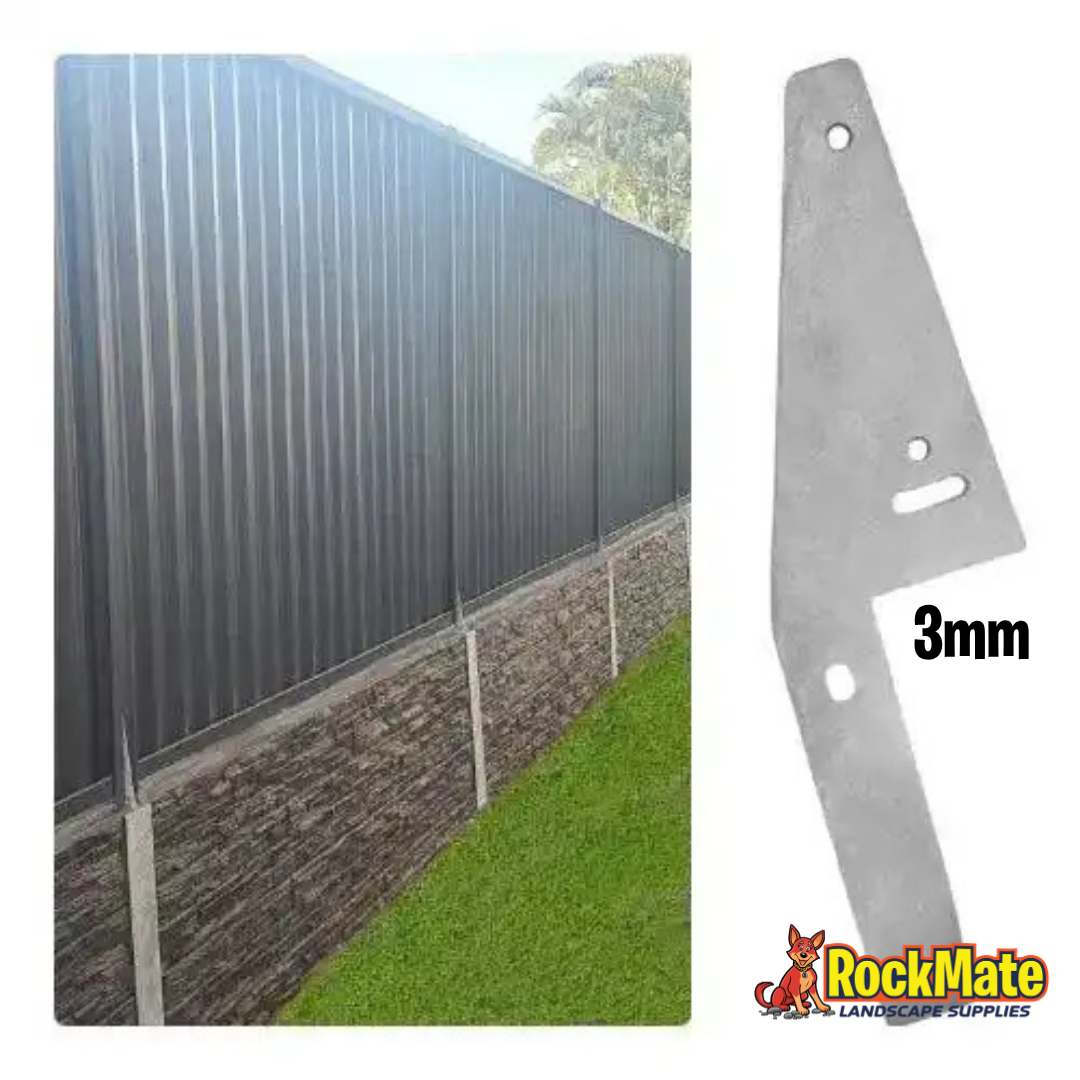 Fence Brackets w/ nuts & bolts - 3mm