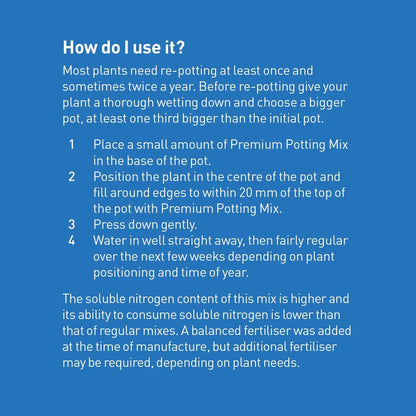 Premium Potting Mix 60L