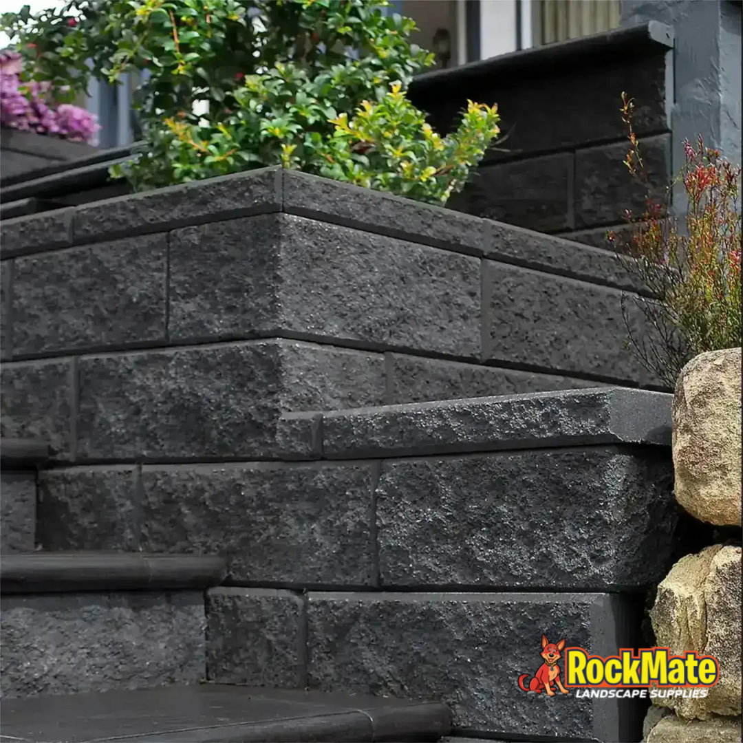 National Masonry Modernstone Corner Charcoal