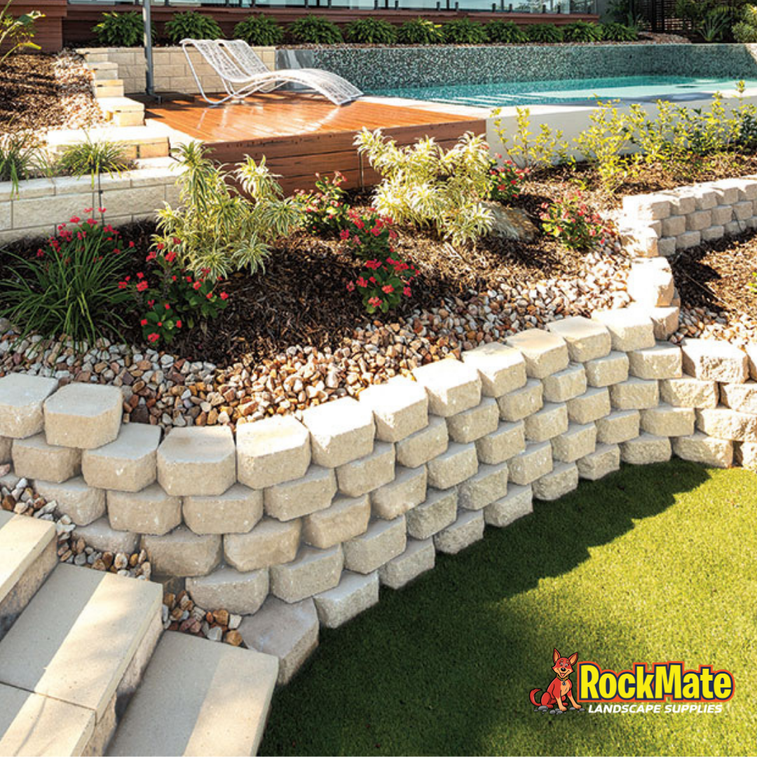 National Masonry Gardenwall Standard Block - Beach