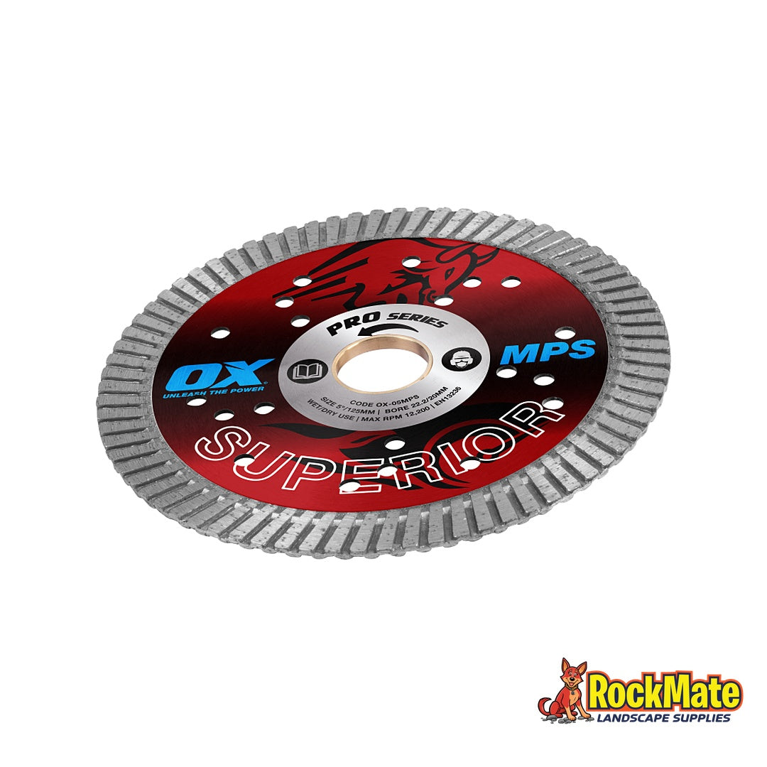 OX Pro Superior Turbo Blade - Multi-Purpose | RockMate Landscape Supplies