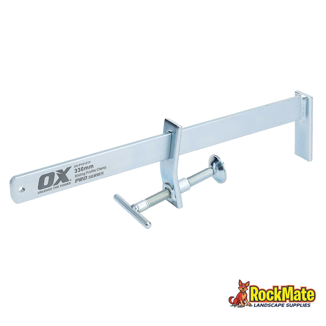 OX Pro Sliding Profile Clamp | RockMate Landscape Supplies