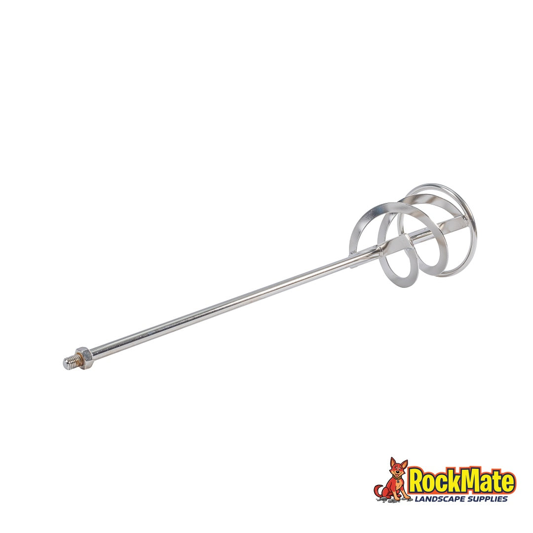 OX Professional Helical Mixing Paddle with Rim | RockMate Landscape Supplies