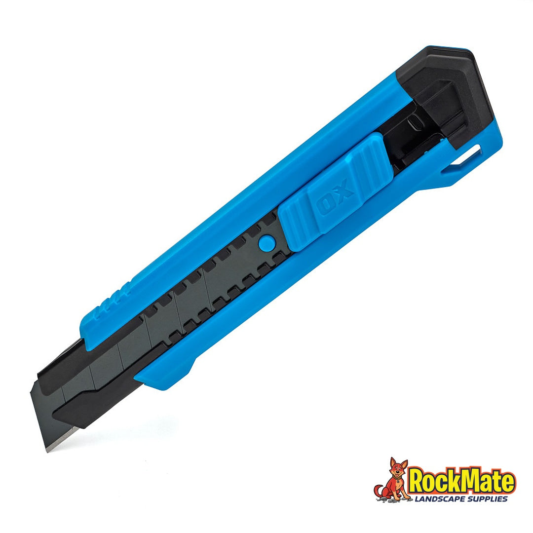 OX Trade Snap Off Slide Lock Knife Plastic | RockMate Landscape Supplies