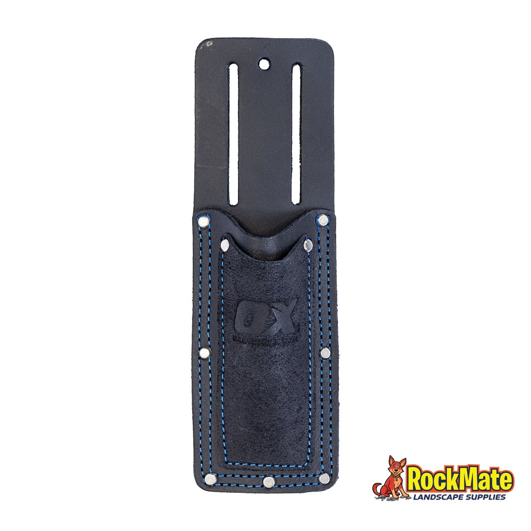 OX Trade Black Leather Chisel Holder | RockMate Landscape Supplies